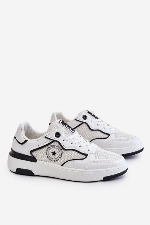Moteriškas Sportinio stiliaus batai Big Star LL274440 Baltos-juodos spalvos Moteriškas Sportinio stiliaus batai Big Star LL274440 Baltos-juodos spalvos