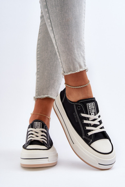 Moteriški batai Big Star NN274204 juodos spalvos