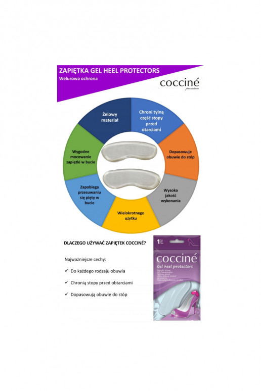 Coccine Gel Heel Protectors kulnų apsaugos priemonės