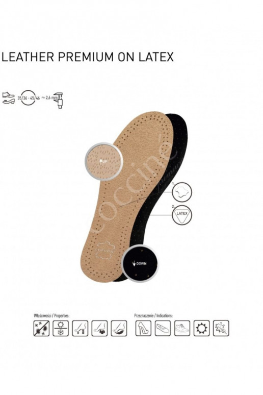 Coccine Vaikiški Vidpadžiai Oda Ant latekso Do INycinania 19-35