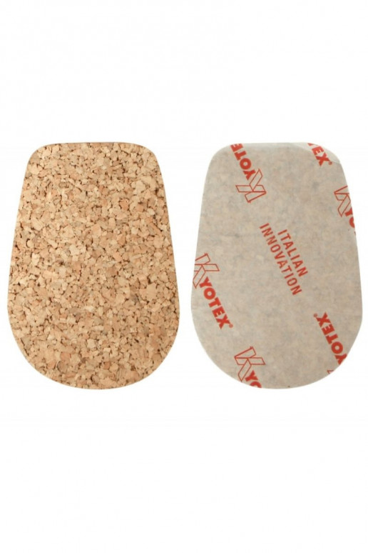 Coccine Kamštiena Kulno kojinės CORK HEEL PAD Coccine Kamštiena Kulno kojinės CORK HEEL PAD