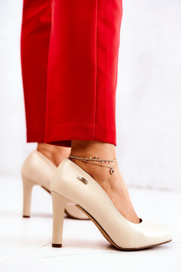 Aukštakulniai bateliai Sergio Leone smėlio spalvos Campbell 2