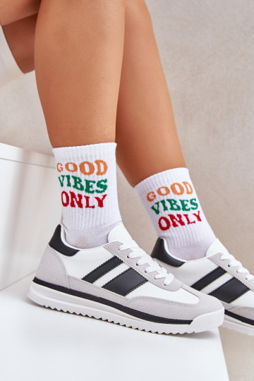 sportiniai bateliai Sneakers modelio batai Moteriškas baltos spalvos Galabis 2