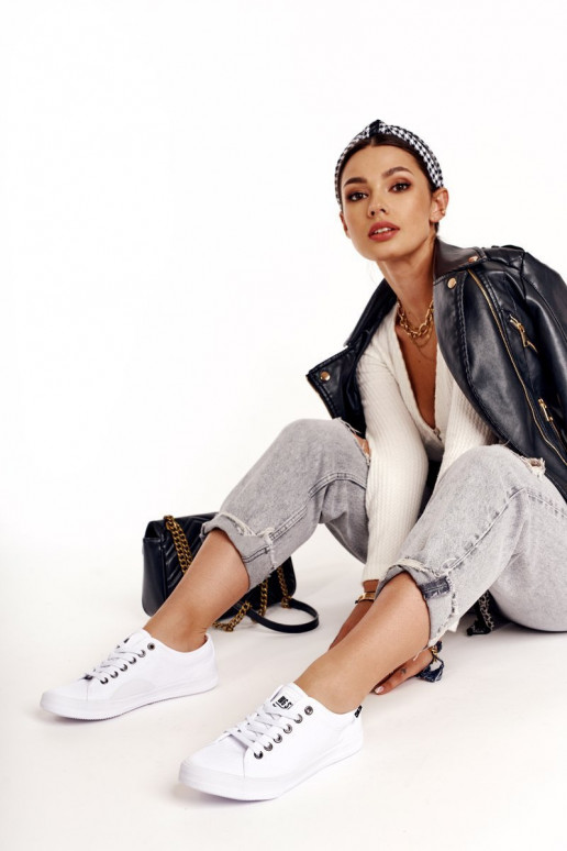 Moteriškas Sportbačiai BIG STAR IN274835 baltos spalvos