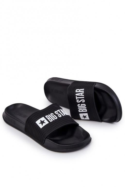 vyrams Šlepetės Big Star JJ174505 juodos spalvos
