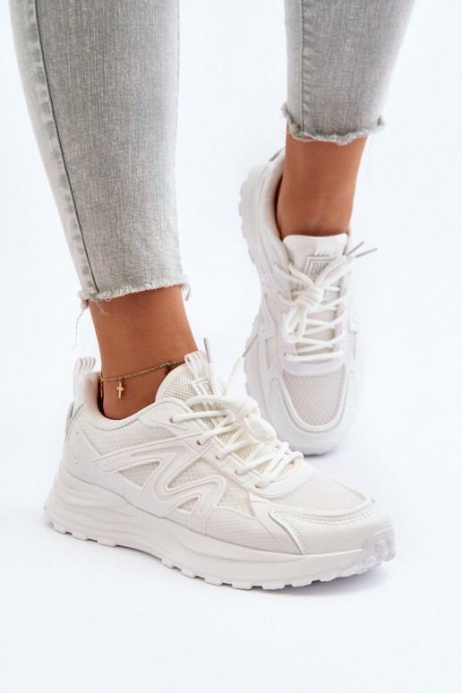 Moteriški laisvalaikio batai Big Star NN274A084 baltos spalvos