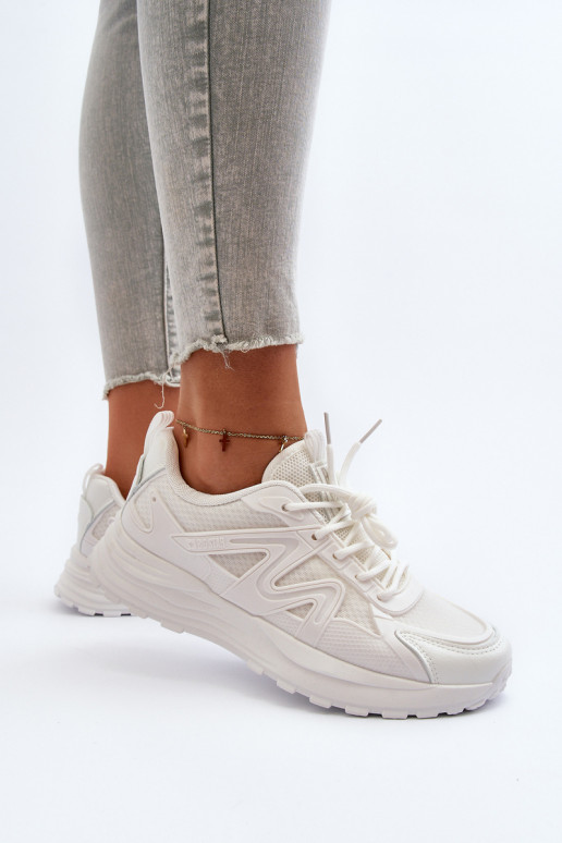 Moteriški laisvalaikio batai Big Star NN274A084 baltos spalvos