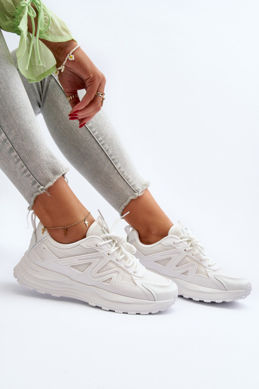 Moteriški laisvalaikio batai Big Star NN274A084 baltos spalvos