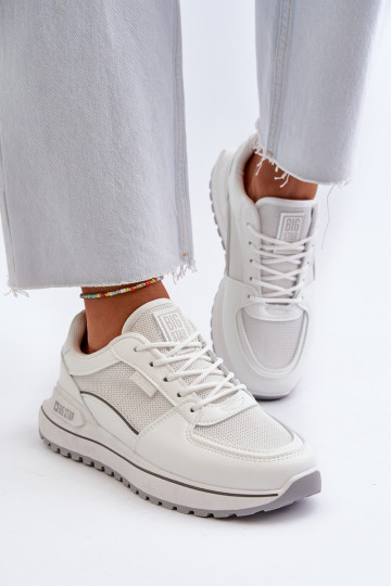 Sneakers modelio batai Moteriškas Big Star NN274A089 baltos spalvos