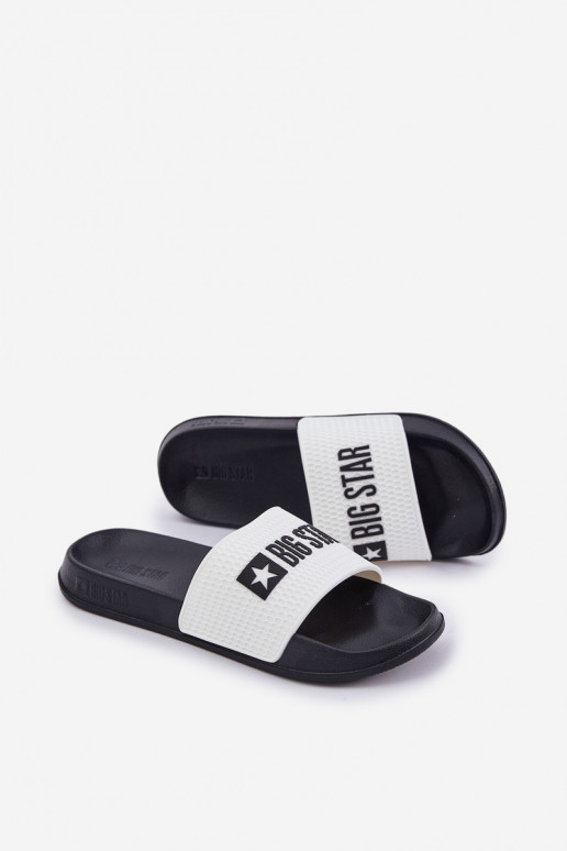 vyrams Šlepetės Big Star JJ174506 baltos spalvos