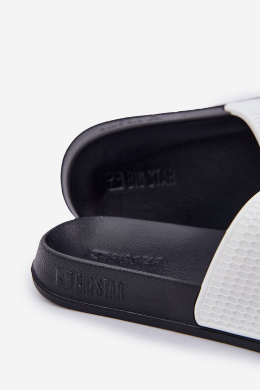 vyrams Šlepetės Big Star JJ174506 baltos spalvos