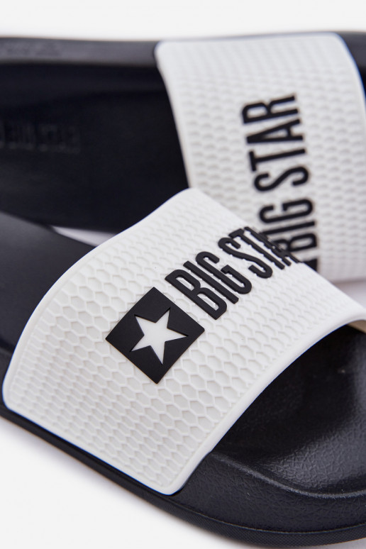 vyrams Šlepetės Big Star JJ174506 baltos spalvos