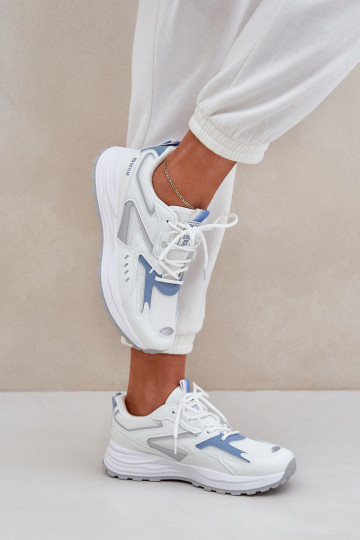 sportiniai bateliai Moteriškas Big Star NN274A094 HI-POLY SYSTEM Baltos-mėlynos spalvos 2