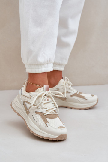 sportiniai bateliai Moteriškas Big Star NN274A096 HI-POLY SYSTEM smėlio spalvos