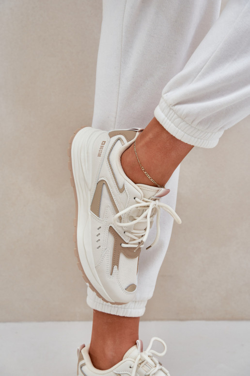 sportiniai bateliai Moteriškas Big Star NN274A096 HI-POLY SYSTEM smėlio spalvos