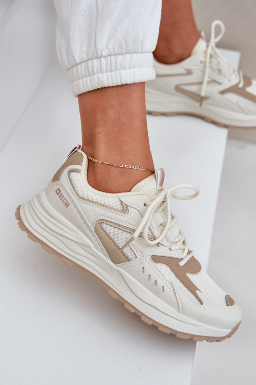 sportiniai bateliai Moteriškas Big Star NN274A096 HI-POLY SYSTEM smėlio spalvos