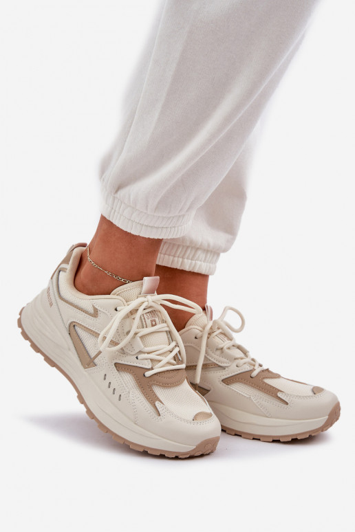 sportiniai bateliai Moteriškas Big Star NN274A096 HI-POLY SYSTEM smėlio spalvos