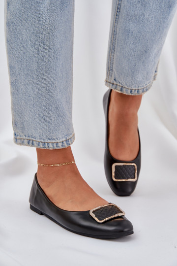 Eko Balerinos su ornamentais juodos spalvos Tulnelia 2