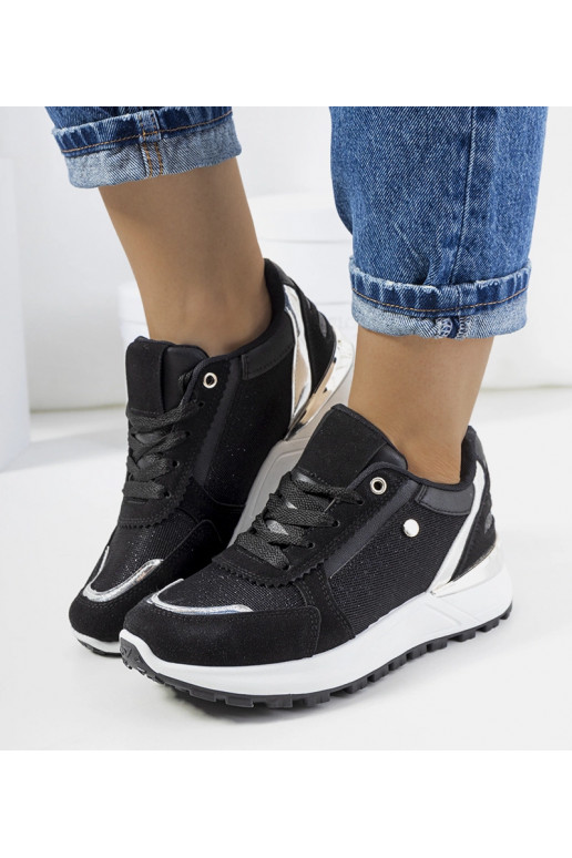 Juodi blizgūs Onio moteriški sportbačiai