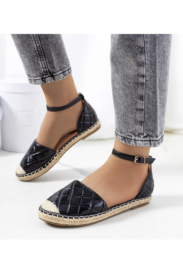 Juodosios Faiza espadrilės 2