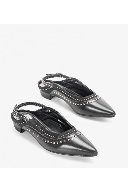 Juodi moteriški Louin baleto buteliai