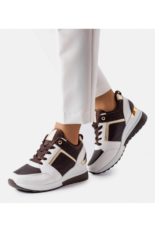 Rudi ir balti Desche wedge sportbačiai