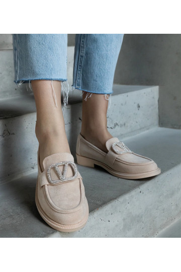 Smėlio spalvos mokasinai... 2