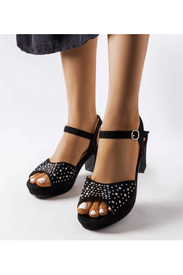 Juodi Beltane sandalai su... 2