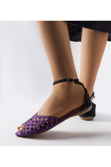 Violetinės ažūrinės basutės... 2