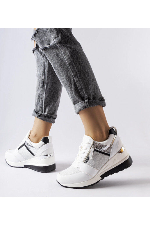 Deodata balti platforminiaisportbačiai