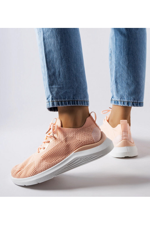 Nelson oranžiniai ir balti sportbačiai