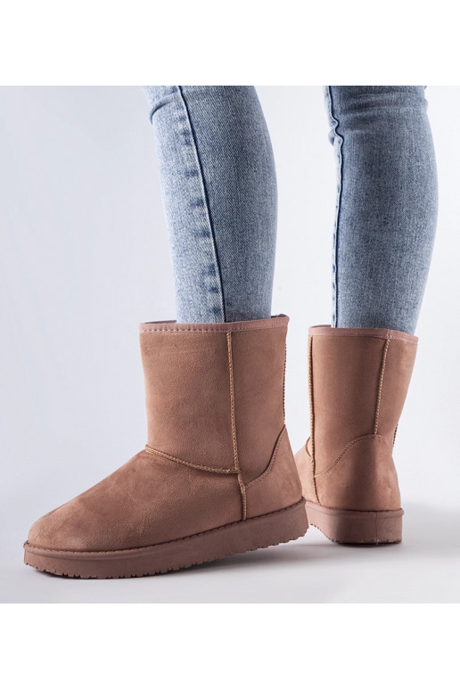 Rožiniai izoliuoti klasikiniai sniego...