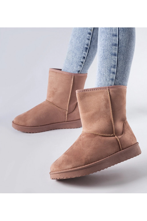 Rožiniai izoliuoti klasikiniai sniego...