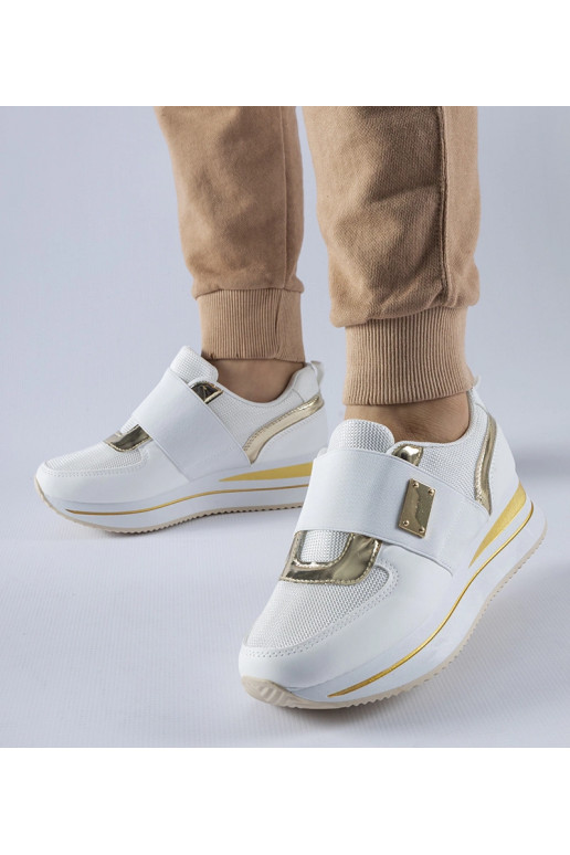 Sages White Slip-On platforminiai...