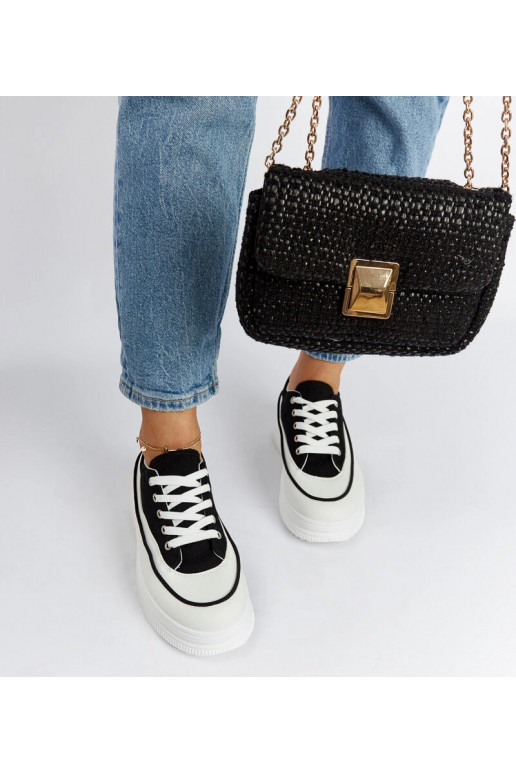 Juodi Plesio platforminiai sportbačiai