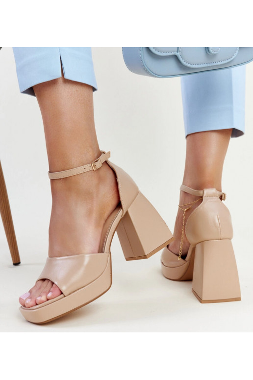 Vesna tamsiai smėlio spalvos...