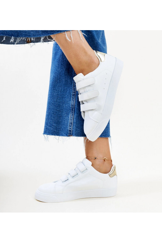 Balti ir auksiniai Samala velcro...