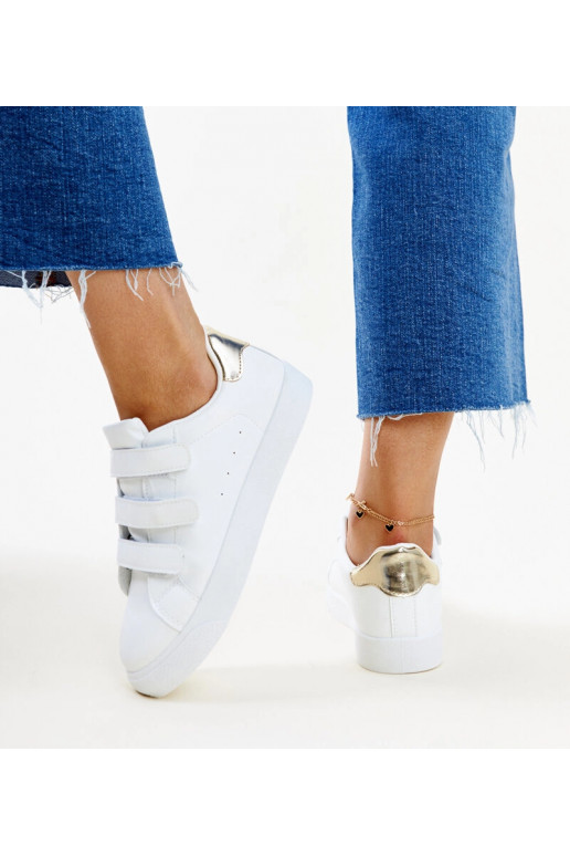 Balti ir auksiniai Samala velcro...