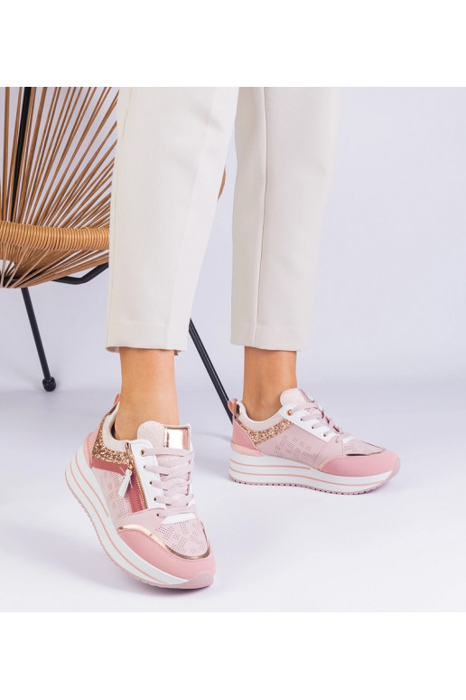 Rožiniai sportiniai sportbačiai su...