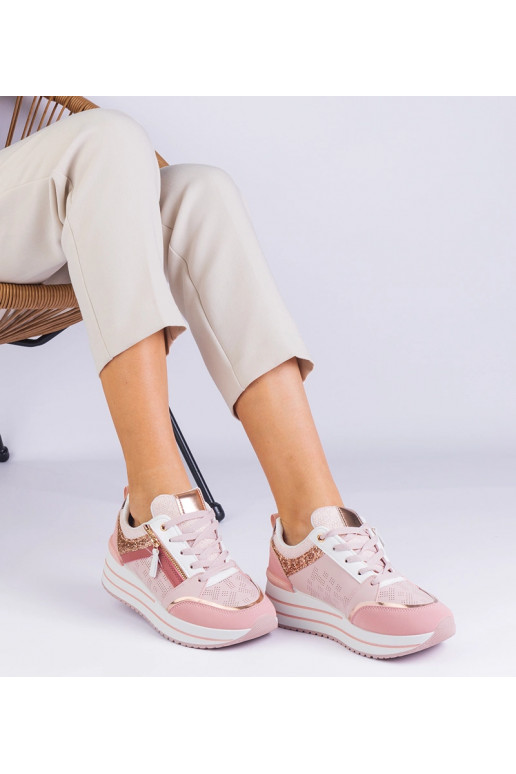 Rožiniai sportiniai sportbačiai su...