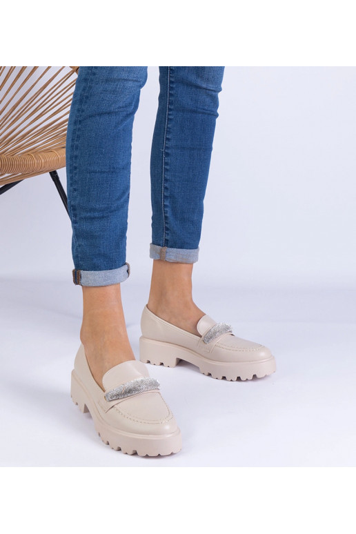 Smėlio spalvos moteriški batukai...