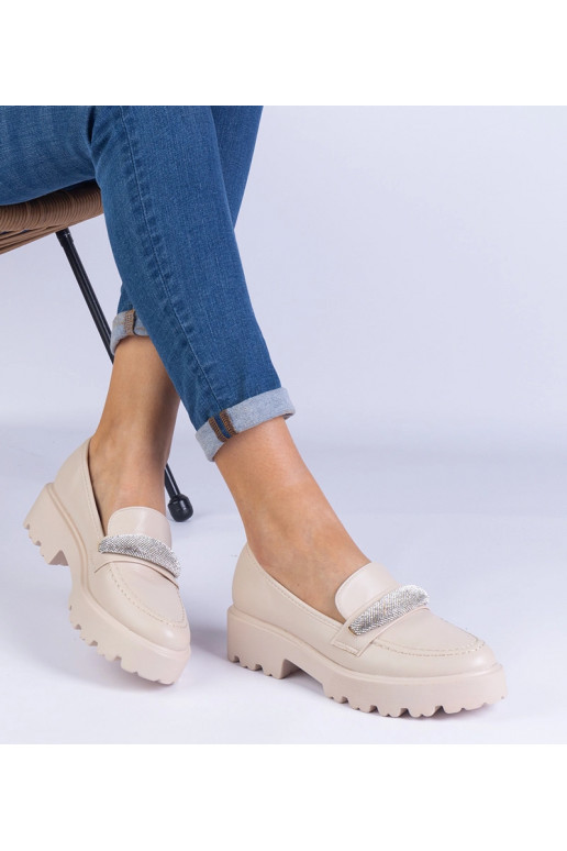 Smėlio spalvos moteriški batukai...