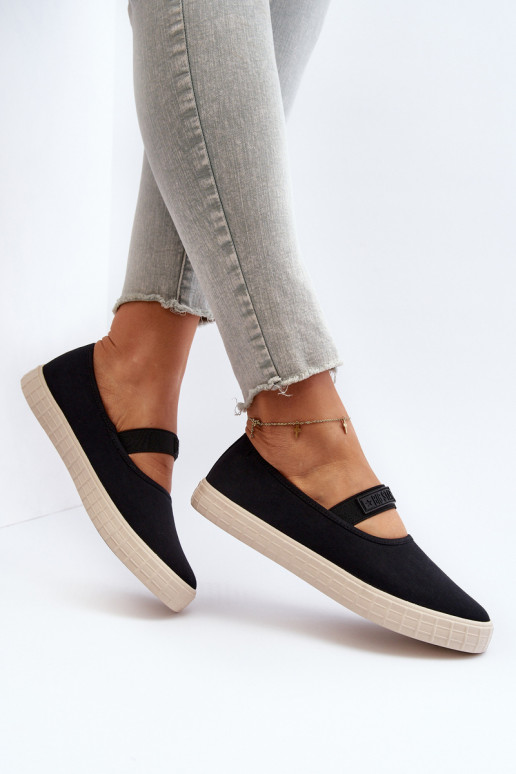 Moteriški batai Big Star NN274603 juodos spalvos