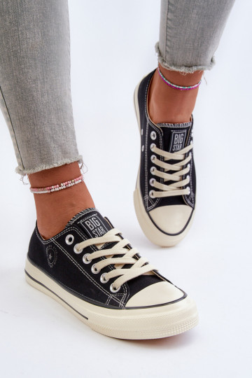 Žemas Laisvalaikio bateliai Big Star NN274269 juodos spalvos 2