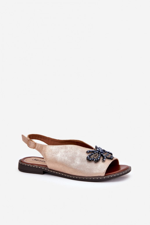 su blizgesiu Moteriškos basutės su ornamentais lygiapadžiai rausvo aukso spalvos Russona su blizgesiu Moteriškos basutės su ornamentais lygiapadžiai rausvo aukso spalvos Russona