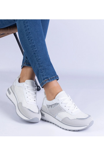 Savina balti sneakersai su...