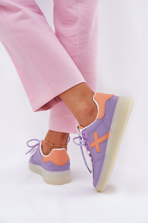 Žemas sportiniai bateliai Moteriškas Violetinės spalvos Zelevelis Žemas sportiniai bateliai Moteriškas Violetinės spalvos Zelevelis