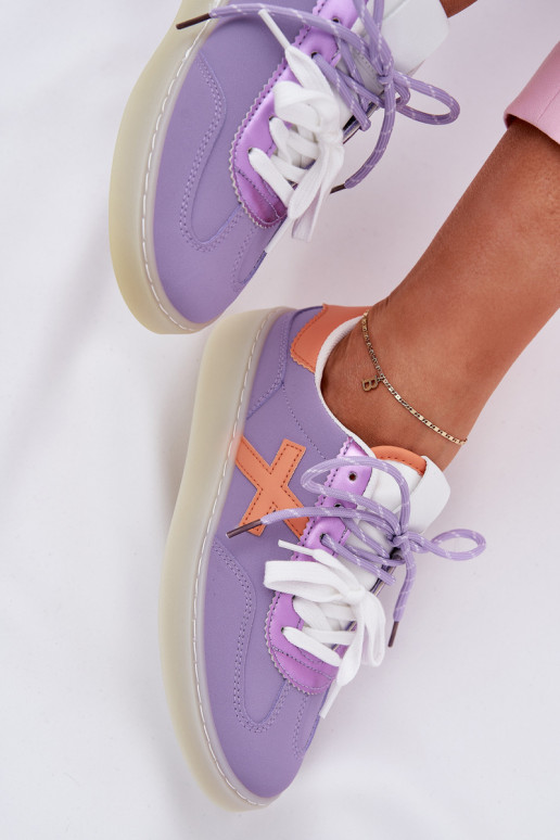 Žemas sportiniai bateliai Moteriškas Violetinės spalvos Zelevelis Žemas sportiniai bateliai Moteriškas Violetinės spalvos Zelevelis