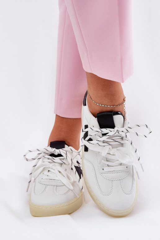 Žemas sportiniai bateliai Moteriškas baltos spalvos Zelevelis