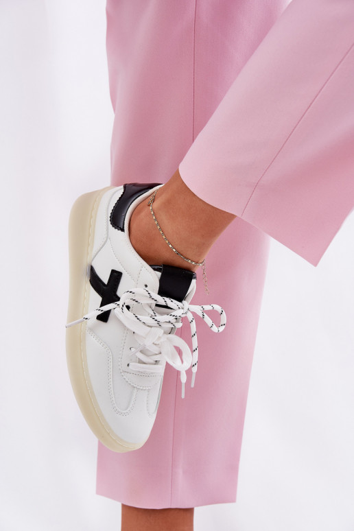 Žemas sportiniai bateliai Moteriškas baltos spalvos Zelevelis